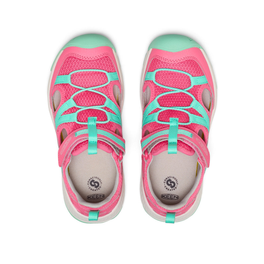 Big Kids' Motozoa Sandal | Pink Lemonade/Cabbage - Image 4