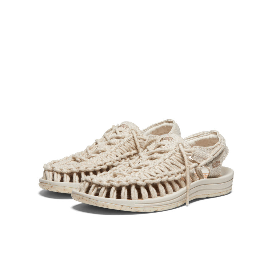 Women's UNEEK Canvas Skall Studio Sneaker | Natural/Birch - Image 2