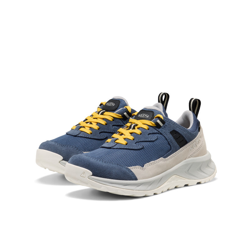 Big Kids' Hightrail Waterproof Hiking Shoe | Vintage Indigo/Alloy - Image 2