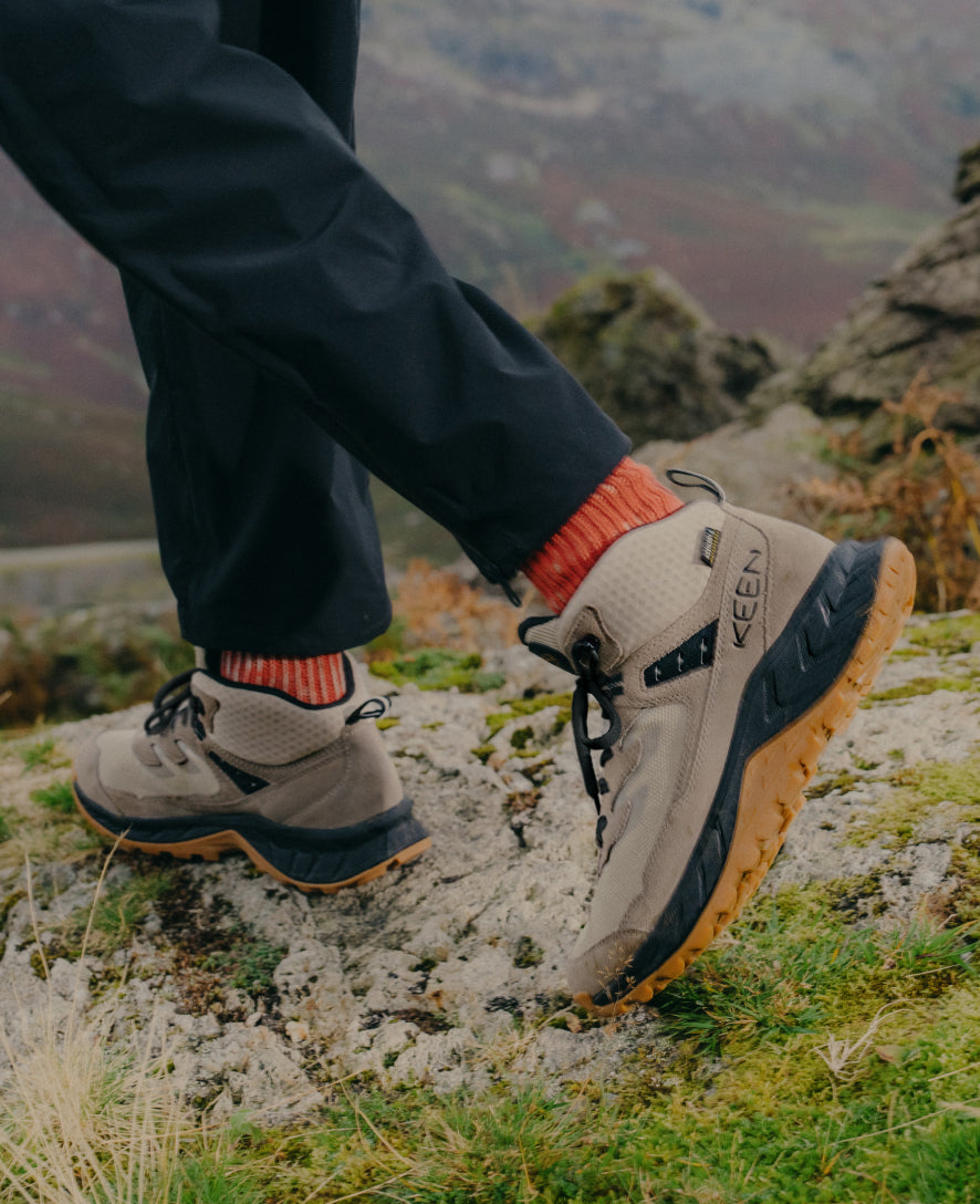 Men's Hightrail Waterproof Hiking Boot | Magnet/Burnt Brick - Image 8