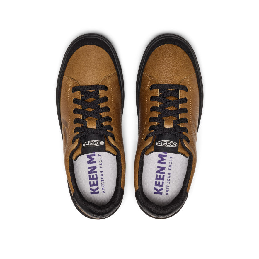 Men's KM1 Leather Sneaker | Bison/Black - Image 4