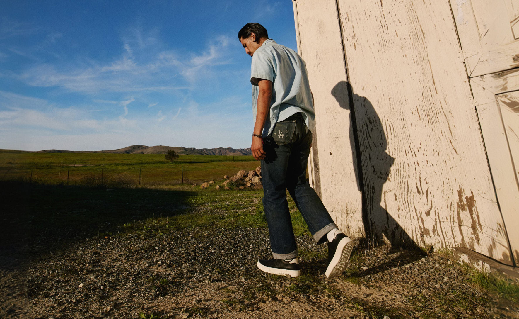 Men's KM1 Leather Sneaker | Bison/Black - Image 7