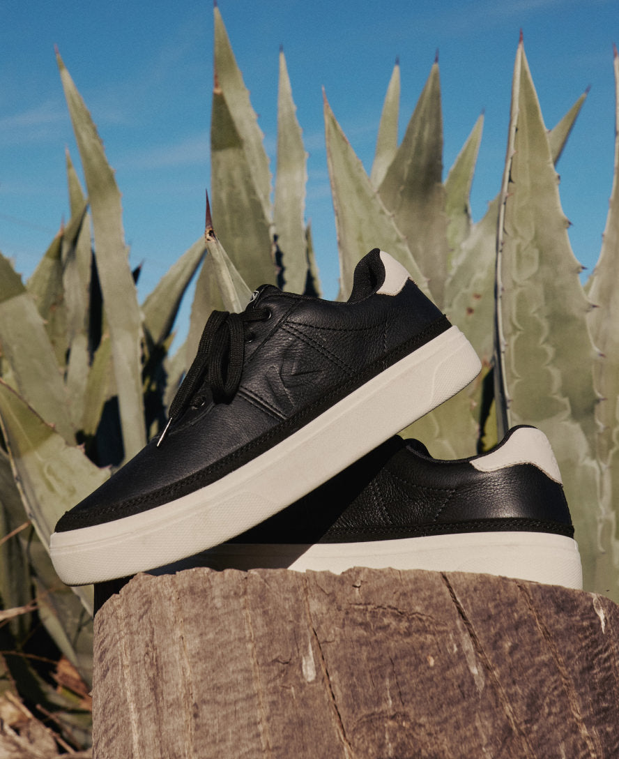 Men's KM1 Leather Sneaker | Bison/Black - Image 9