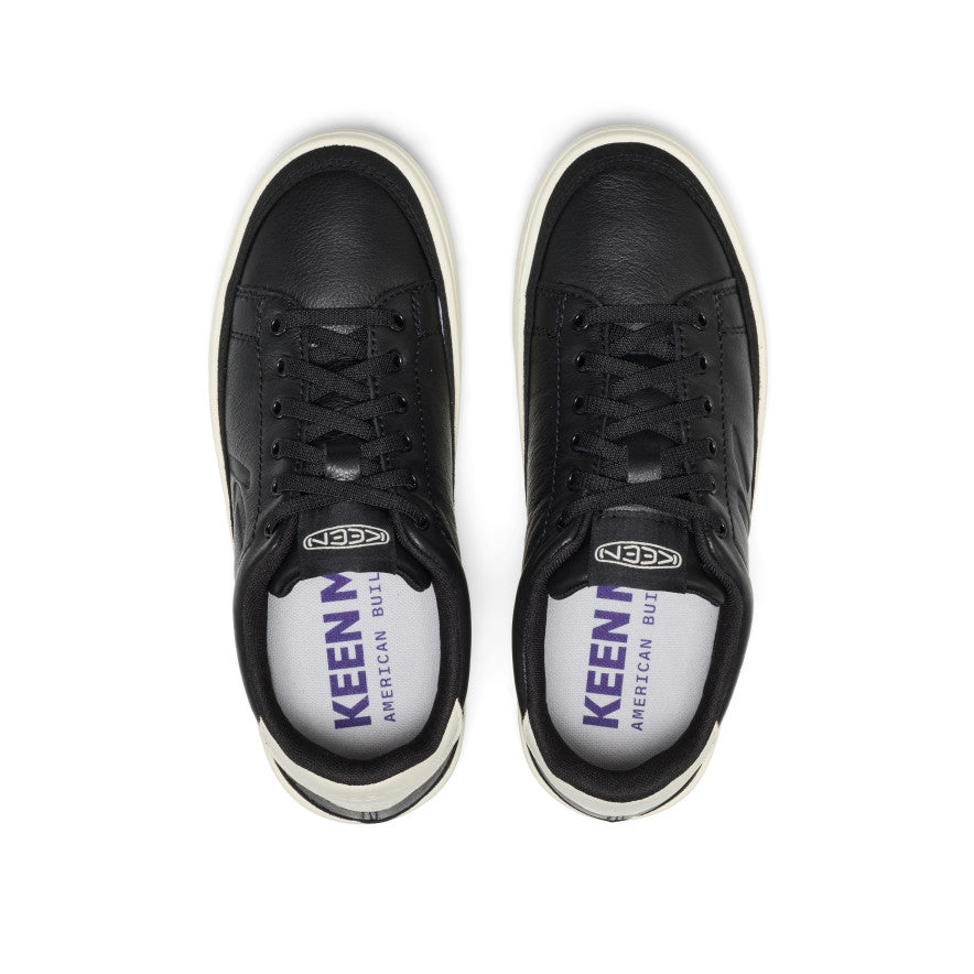 Women's KM1 Leather Sneaker | Black/Birch - Image 4