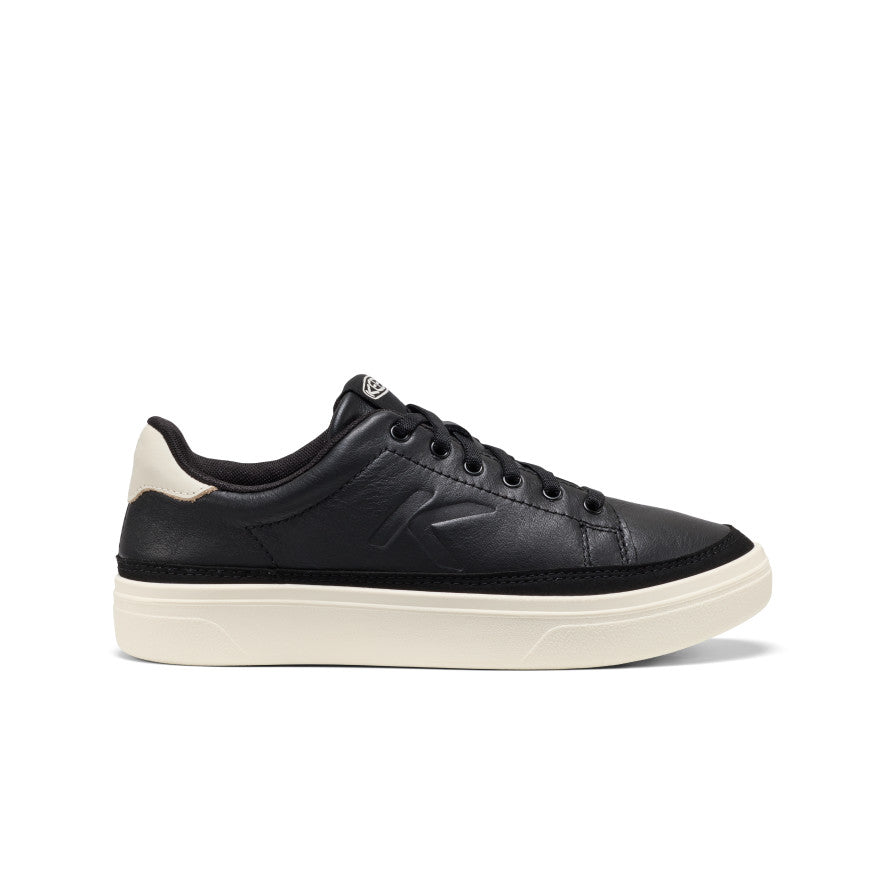 Women's KM1 Leather Sneaker | Black/Birch